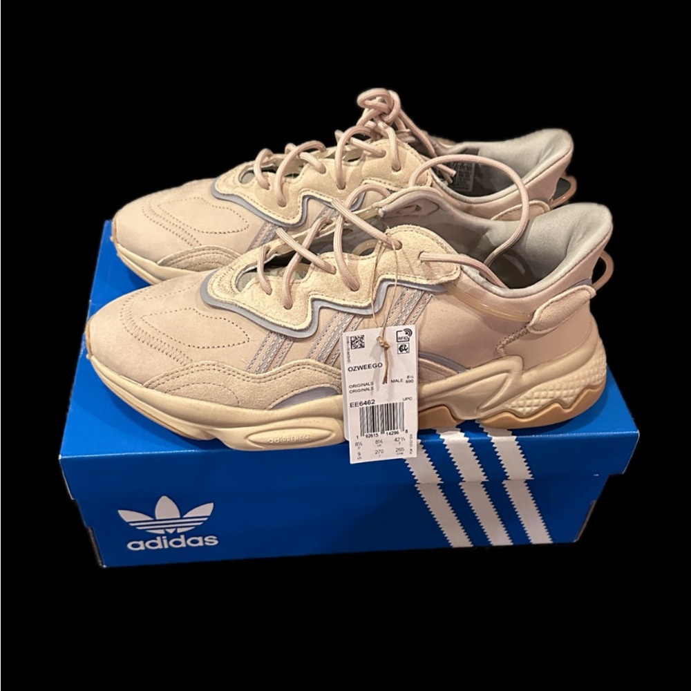 Tan Adidas Ozweego Running Sneakers